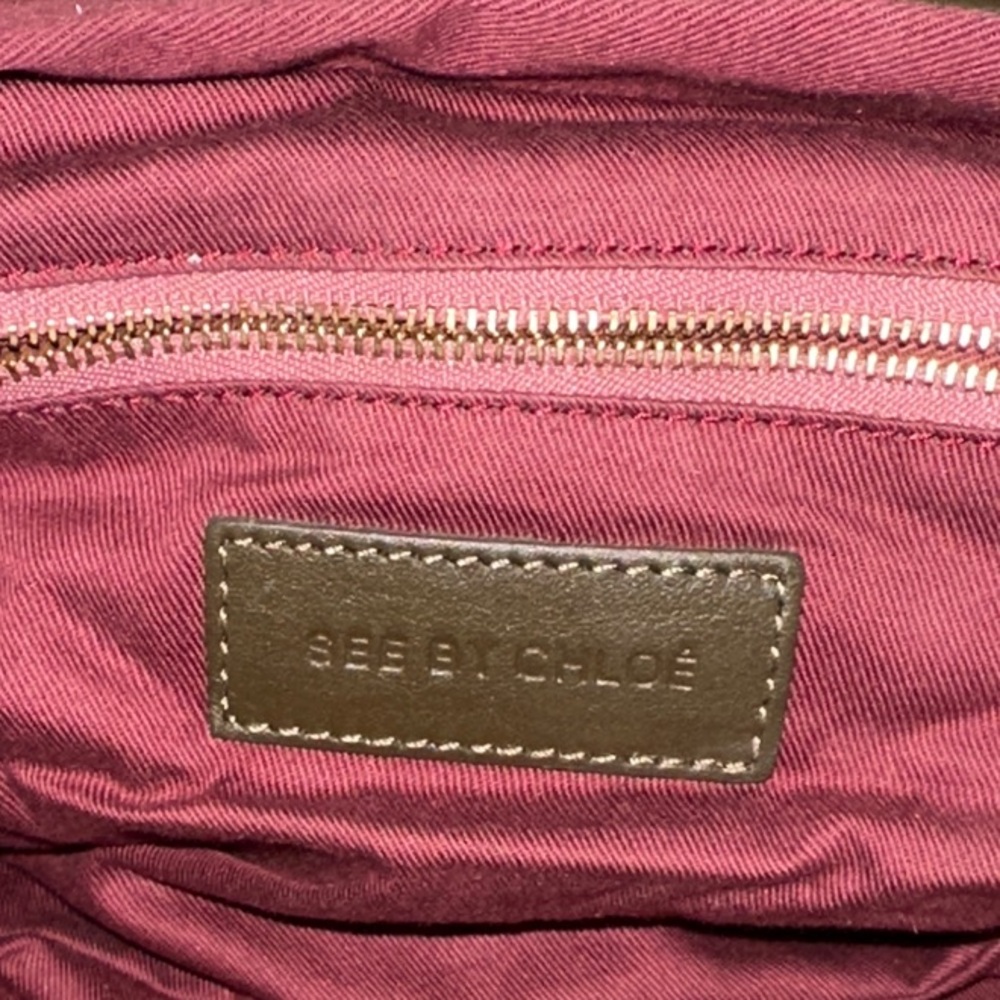 See By Chloe Dark Olive Crossbody Bag - Picture 7 of 10